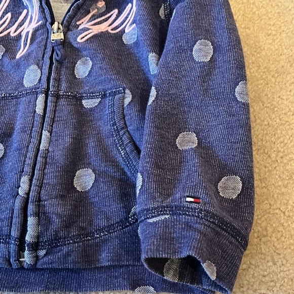 3T Tommy Hilfiger Polka Dot hoodie - Picture 4 of 4